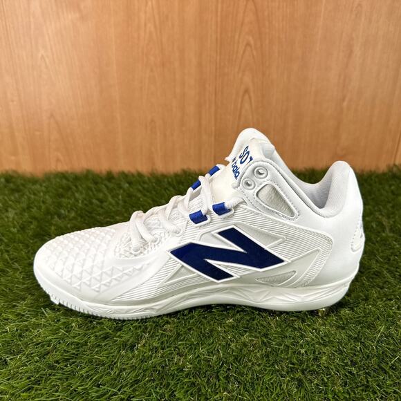 New Balance FuelCell Ohtani 1 White Royal Baseball Cleats MSHOWB1 Men\'s Size 8 main image 4